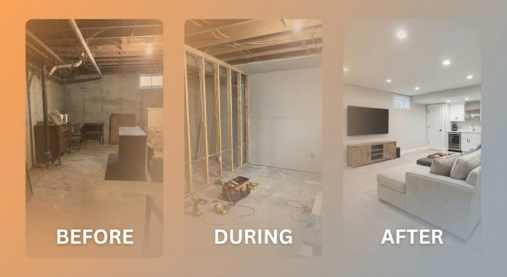 Basement Renovations by Visture Property Group